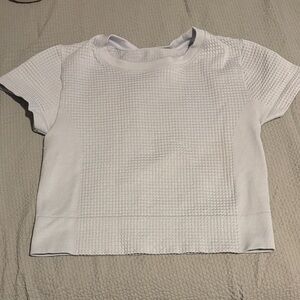 all in motion light purple workout top